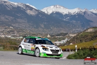 Sepp Wiegand - Frank Christiann (koda Fabia S2000) - Rallye du Valais 2014