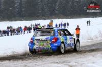 Robert Adolf - Petr Gross (koda Fabia S2000) - Rally Vrchovina 2013