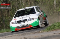 Robert Nepor - Vladimr Dolnek (koda Fabia Kit Car) - Thermica Rally Luick hory 2011