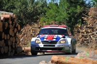 Andreas Mikkelsen - Ola Floene, koda Fabia S2000 - Mecsek Rallye 2011