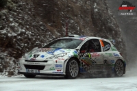 Francois Delecour - Dominique Savignoni (Peugeot 207 S2000) - Rallye Monte Carlo 2011