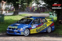 Vclav Pech - Petr Uhel, Mitsubishi Lancer Evo 9 R4 - Rally Agropa Paejov 2011