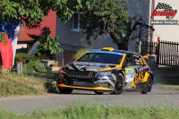 Hermann Neubauer - Bernhard Ettel (koda Fabia RS Rally2) - Barum Czech Rally Zln 2024