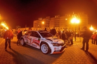 Antonn Tlusk - Ivo Vybral (koda Fabia R5) - The Most Rallysprint Exhibition 2015