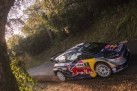 Sebastien Ogier - Julien Ingrassia, Ford Fiesta WRC - Tour de Corse 2017 ; foto: Red Bull CP