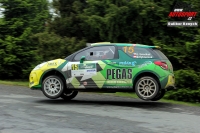 Egon Smkal - Monika Hbnerov (Citron DS3 R3T) - Rallye umava Klatovy 2014