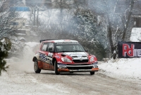 Antonn Tlusk - Lucie Tluskov, koda Fabia S2000 - PdTech Mikul Rally 2010