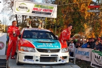 Miroslav Jake - Jaroslav Novk (Mitsubishi Lancer Evo IX R4) - Partr Rally Vsetn 2013