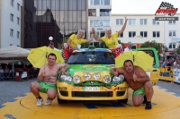 Martina Dahelov - Karolna Jugasov (Renault Clio Sport) - Barum Czech Rally Zln 2013