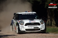 Pierre Campana - Sabrina De Castelli (Mini John Cooper Works WRC) - Rallye de France 2012