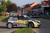 Petter Kristiansen - Ole Kristian Brennum (koda Fabia S2000) - Barum Czech Rally Zln 2015