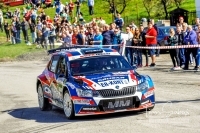 Grzegorz Grzyb - Boguslaw Browiski (koda Fabia R5) - Rally Preov 2018