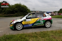 Martin Vlek - Richard Lasevi, koda Fabia WRC - Valask Rally 2013