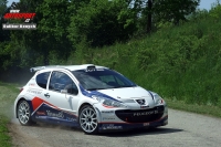 Pavel Valouek - test ped Rallye esk Krumlov 2011