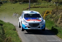 Kevin Abbring - Sebastian Marshall (Peugeot 208 T16) - Circuit of Ireland 2014