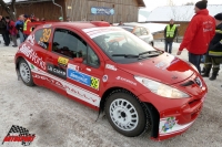 Luca Rossettini - Marco Zortea (Peugeot 207 S2000) - shakedown na Jnner Rallye 2011