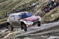 Hubert Ptaszek - Kamil Kozdro (koda Fabia R5) - Wales Rally GB 2015