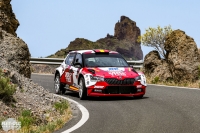 Efren Llarena - Sara Fernandez (koda Fabia Rally2 Evo) - Rally Islas Canarias 2022