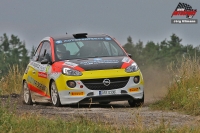 Michal Hork - Karel Zapletal (Opel Adam R2) - Invelt Rally Paejov 2018