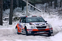 Antonn Tlusk - Luk Vyoral (koda Fabia S2000) - Halls Winter Rally 2013