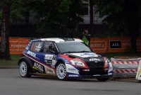 Roman Kresta - Petr Gross, koda Fabia S2000 - Rallye esk Krumlov 2011