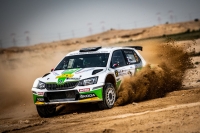 Vojtch tajf - Veronika Havelkov (koda Fabia R5) - Rally of Qatar 2018