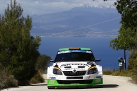 Sepp Wiegand - Frank Christian, koda Fabia S2000 - Rally Acropolis 2014