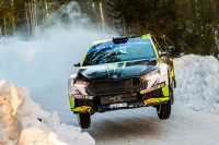 Oliver Solberg - Elliott Edmondson (koda Fabia RS Rally2) - Rally Sweden 2023