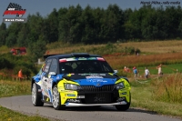 Sylvain Michel - Jerome Degout (koda Fabia R5) - Rally Rzeszow 2017