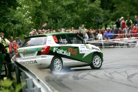 Jan ern - Pavel Kohout koda Fabia R2 - Bohemia Rally 2011
