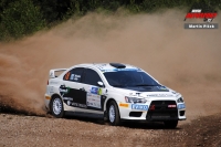 Roland Murakas - Kalle Adler (Mitsubishi Lancer Evo X) - auto24 Rally Estonia 2015