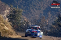 Alex Caffi - Roberto Peroglio (koda Fabia S2000) - Rallye Monte Carlo 2011