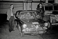 Ian Grant - Martin Holmes (Ford Anglia 1200) - RAC Rally 1964 (© Martin Holmes Rallying)