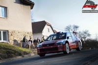 Antonn Tlusk - Jan kaloud, Mitsubishi Lancer WRC05 - RallyShow Uhersk Brod 2011