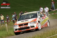 Pavel evk - Ludk Vajdk (Mitsubishi Lancer Evo VII) - Rallysprint Kopn 2009