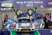 Sebastien Ogier - Julien Ingrassia, Volkswagen Polo R WRC - Rally Finland 2013