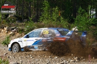 Martin Semerd - Michal Ernst, Mitsubishi Lancer Evo IX - Neste Oil Rally Finland 2011