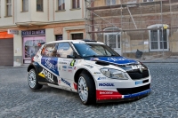 Roman Kresta - Peter Gross, koda Fabia S2000 - Rally Bohemia 2013 , foto: J.Petr