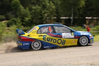 Vclav Pech - Petr Uhel, Mitsubishi Lancer R4 - Bohemia Rally 2011
