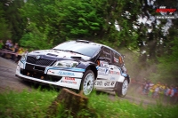 Vclav Dunovsk - Petr Mach (koda Fabia S2000) - Autogames Rallysprint Kopn 2012
