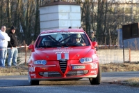 Martin Rada - Karolna Jugasov (Alfa Romeo 147) - PdTech Mikul Rally Sluovice 2011