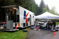 Pavel Valouek na testu v St Di des Vosges ped Rally Saturnus 2012