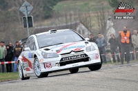Tom Kostka - Miroslav Hou sen., Citroen C4 WRC - Rally Vrchovina 2012