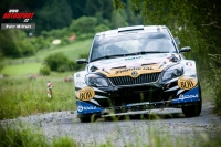 Martin Vlek - Richard Lasevi (koda Fabia S2000) - Rallysprint Kopn 2014