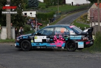 Jaroslav Pel - Roman Peek, Mitsubishi Lancer Evo IX - Agropa Rally Paejov