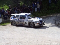 Jan Trajbold - Pavlna Trajboldov (Ford Escort Cosworth) - Rallye esk Krumlov 1999