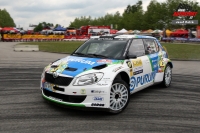 Robert Adolf - Petr Novk (koda Fabia S2000) - Rallye esk Krumlov 2013
