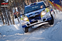 Patrik Sandell - Emil Axelsson (koda Fabia S2000) - Rally Sweden 2010