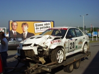 Marcel Tuek - Vclav Tesa (Proton Pert) - Rallye esk Krumlov 2002
