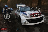Test Pavla Valouka ped Bonver Valaskou Rally 2011